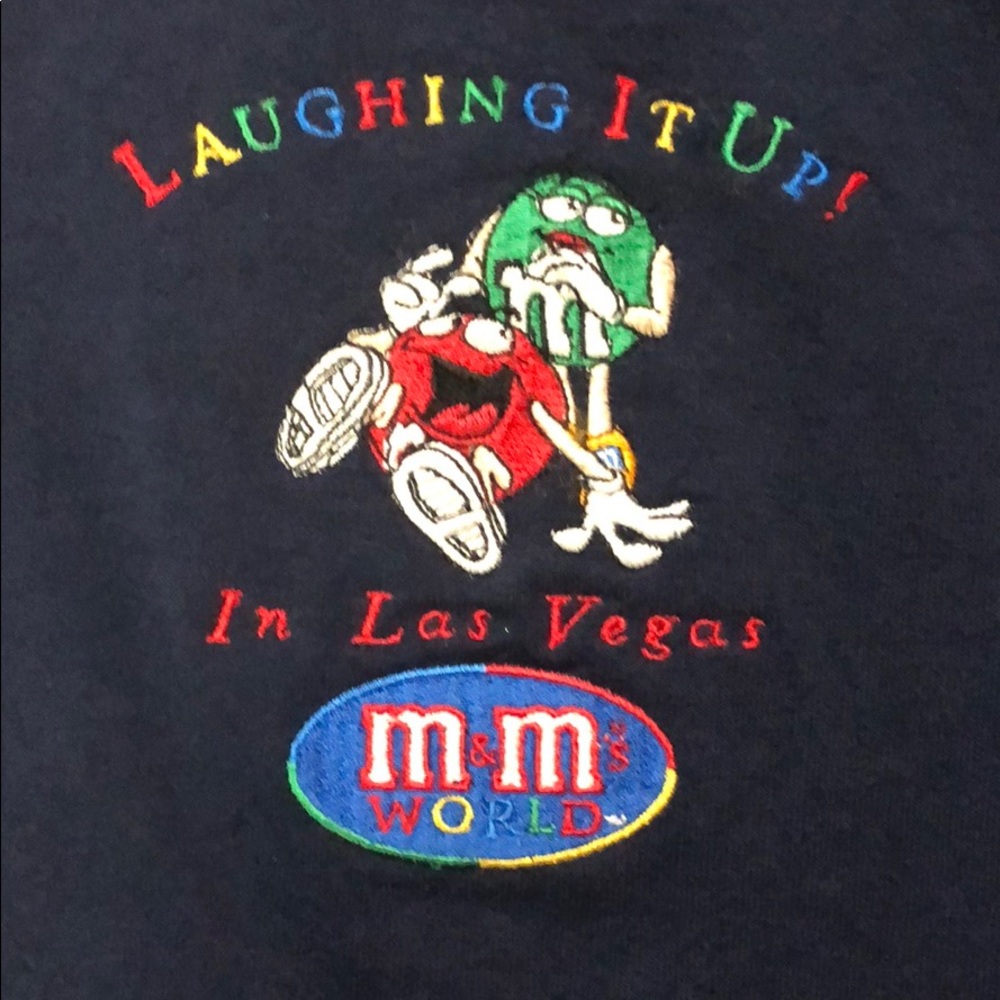 NWT M&M’s Las Vegas Tee Shirt XL M M cotton
